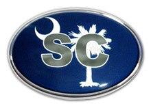 South Carolina Oval Car Emblem