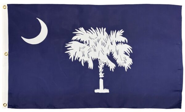 South Carolina State Flag 3x5 2-Ply Polyester