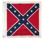 Square Confederate Battle Flag 32"x32" 2-Ply Polyester