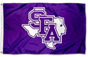 Stephen F. Austin State Logo 3x5 Flag