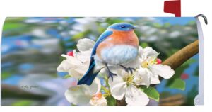 Stunning Bluebird Mailbox Cover