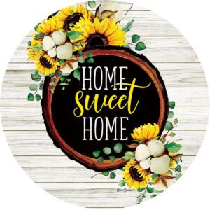 Sunflowers and Cotton Accent Magnet