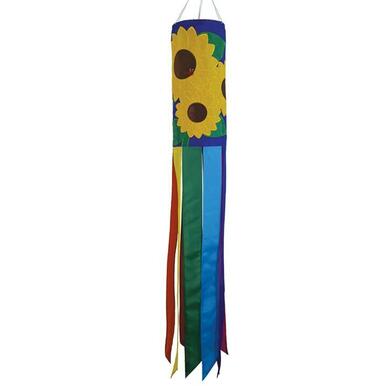 Sunflowers Embroidered Windsock