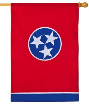 Tennessee Applique House Flag