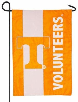 Tennessee Volunteers Embellished Applique Garden Flag
