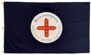 Terry's 8th Texas Cavalry 2-Sided Flag 3x5 Sewn Cotton Side 2