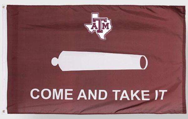 Texas A&M Come and Take It 3x5 Flag
