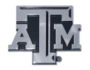 Texas A&M University ATM Chrome Car Emblem