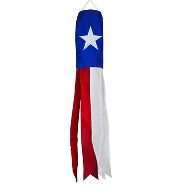 Texas Embroidered Windsock 18 Inch