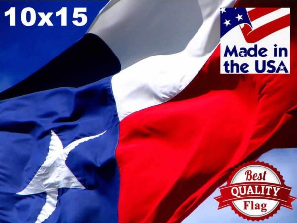 Texas Flag 2-Ply Polyester 10x15