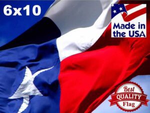 Texas Flag 2-Ply Polyester 6x10