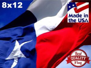 Texas Flag 2-Ply Polyester 8x12