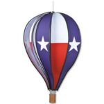 Texas Flag Hot Air Balloon Spinner