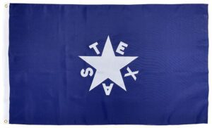 Texas Lorenzo de Zavala Flags - 2-Ply Polyester
