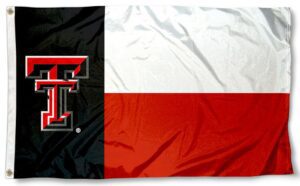 Texas Tech State Style 3x5 Flag