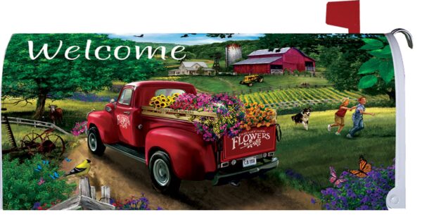 Truck and Barn Mailbox Cover
