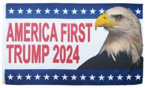 Trump America First Eagle 3x5 Flag