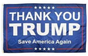 Trump Thank You Save America 3x5 Flag
