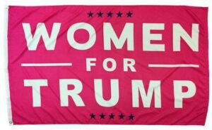 Trump Women For Pink 3x5 Flag