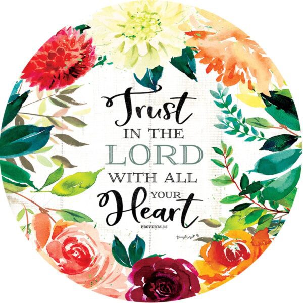 Trust In the Lord Accent Magnet