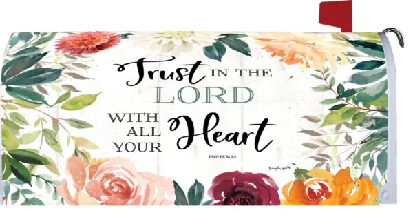 Trust In the Lord Mailbox Cover