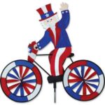 Uncle Sam Large Bicycle Wind Spinner