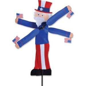 Uncle Sam Large WhirliGig Wind Spinner