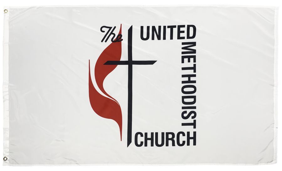 United Methodist Church 3×5 Flag I Americas Flags 5076