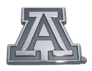 University of Arizona A Chrome Car Emblem