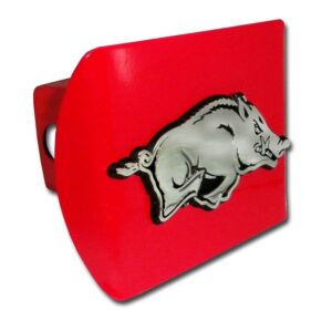 University of Arkansas Running Hog Red Hitch Cover