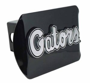 University of Florida Gators Script Black Hitch Cover