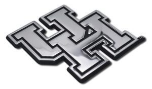 University of Houston Chrome Car Emblem