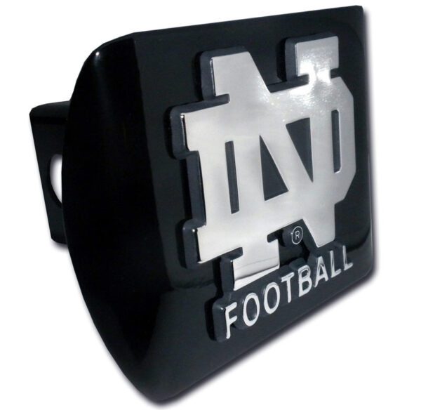 University of Notre Dame Football Black Hitch Cover