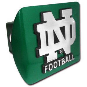 University of Notre Dame Football Green Hitch Cover