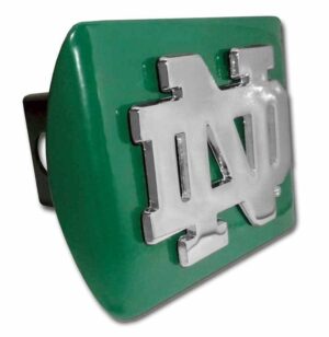 University of Notre Dame ND Green Hitch Cover
