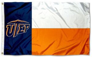 University of Texas El Paso State Style 3x5 Flag