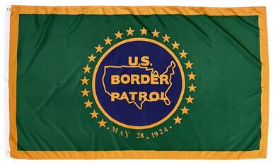 US Border Patrol 3x5 Flag