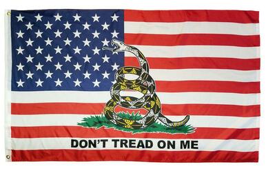 USA Don't Tread On Me 3x5 Flag