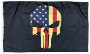 USA Punisher Skull 3x5 Flag