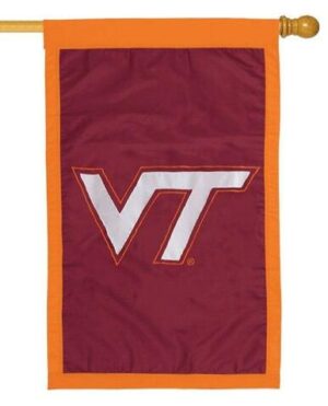 Virginia Tech Applique House Flag