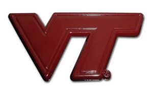 Virginia Tech University Color Car Emblem