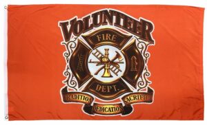 Volunteer Fire Department 3x5 Flag
