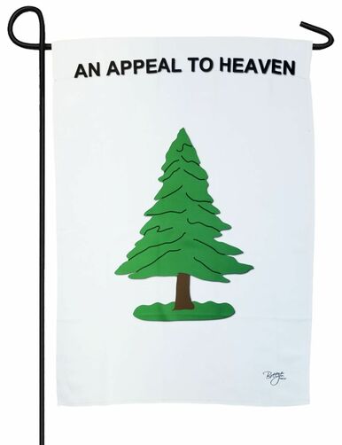 Washington's Cruisers An Appeal to Heaven Sublimated Garden Flag