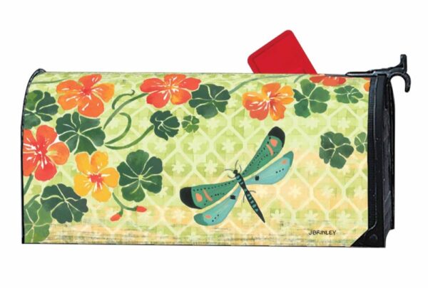 Welcome Dragonfly OVERSIZED Mailbox Cover