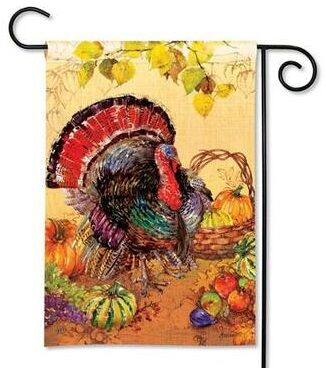 Wild Turkey Garden Flag
