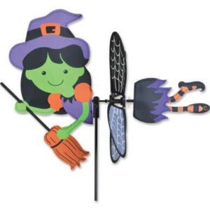 Witch Flying Petite Wind Spinner