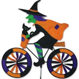 Witch Large Bicycle Wind Spinner