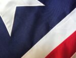 1st Texas Navy Flag 3x5 2-Ply Polyester Detail