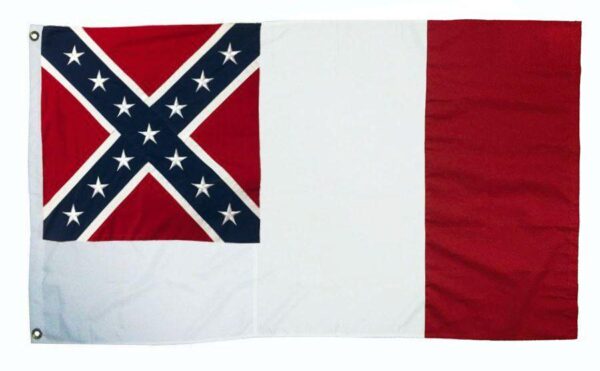 3rd National Confederate Flags - Sewn Cotton