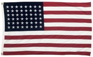 48 Star American Flags - Sewn Cotton
